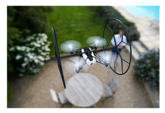 parrot rolling spider drone