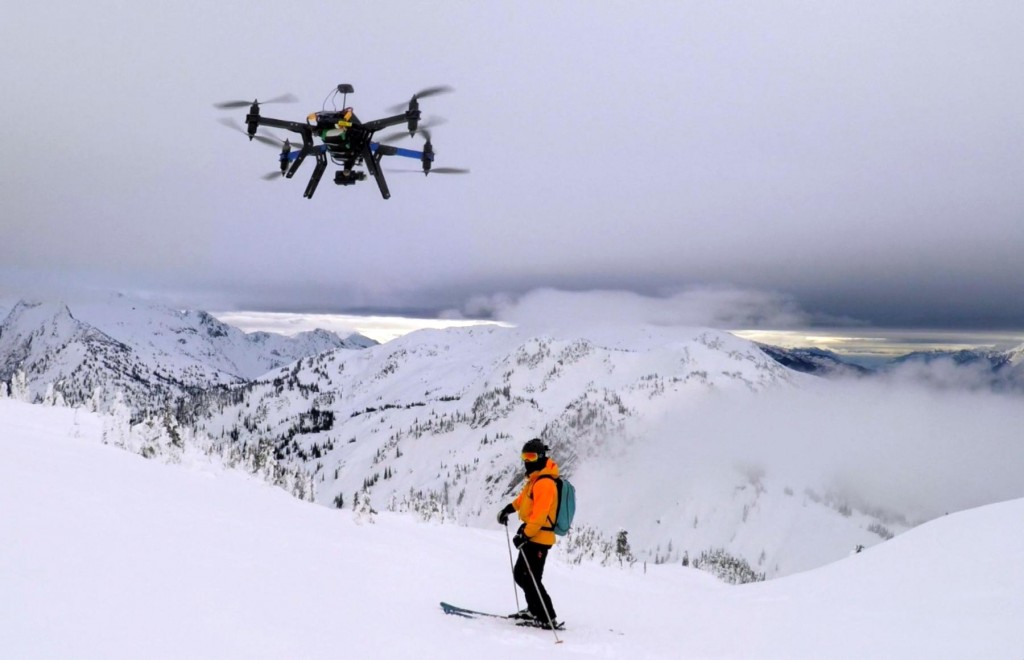 drone ski Etats-Unis