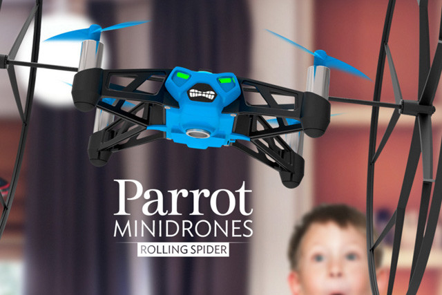 Parrot Drone Rolling Spider, le minidrone pas cher idéal pour les petits  budgets ? - LEPTIDRONE