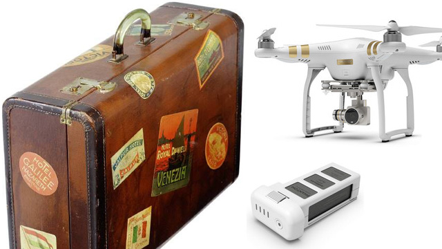 Voyager en avion avec un drone et des batteries - DRONE TUTO