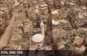 homs syrie drone