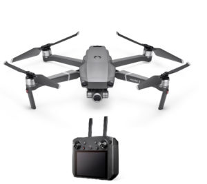 Le drone DJI Mavic 2 Zoom avec sa commande