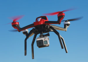 Le drone Traxxas Aton en vol